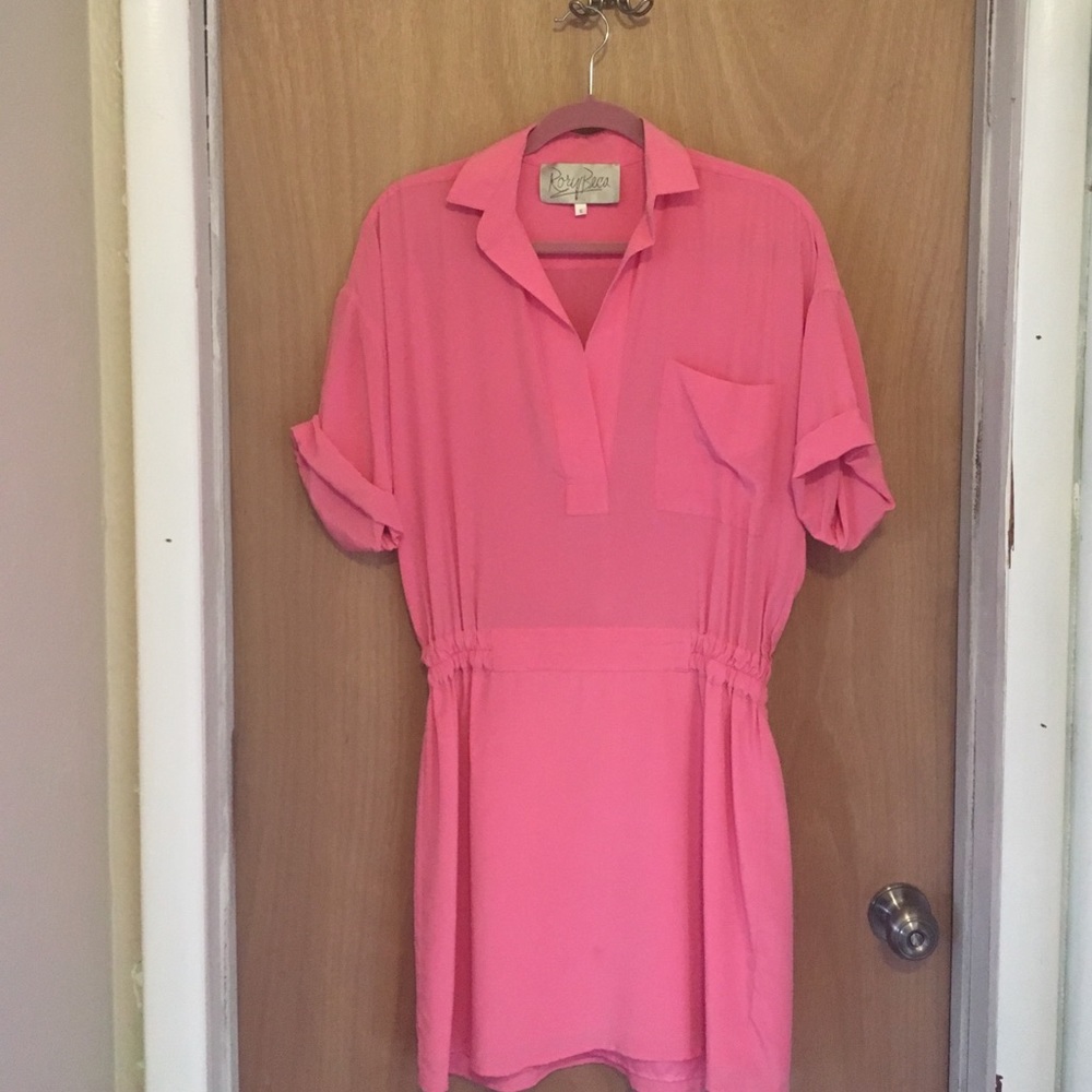 Rory Beca silk shirt dress