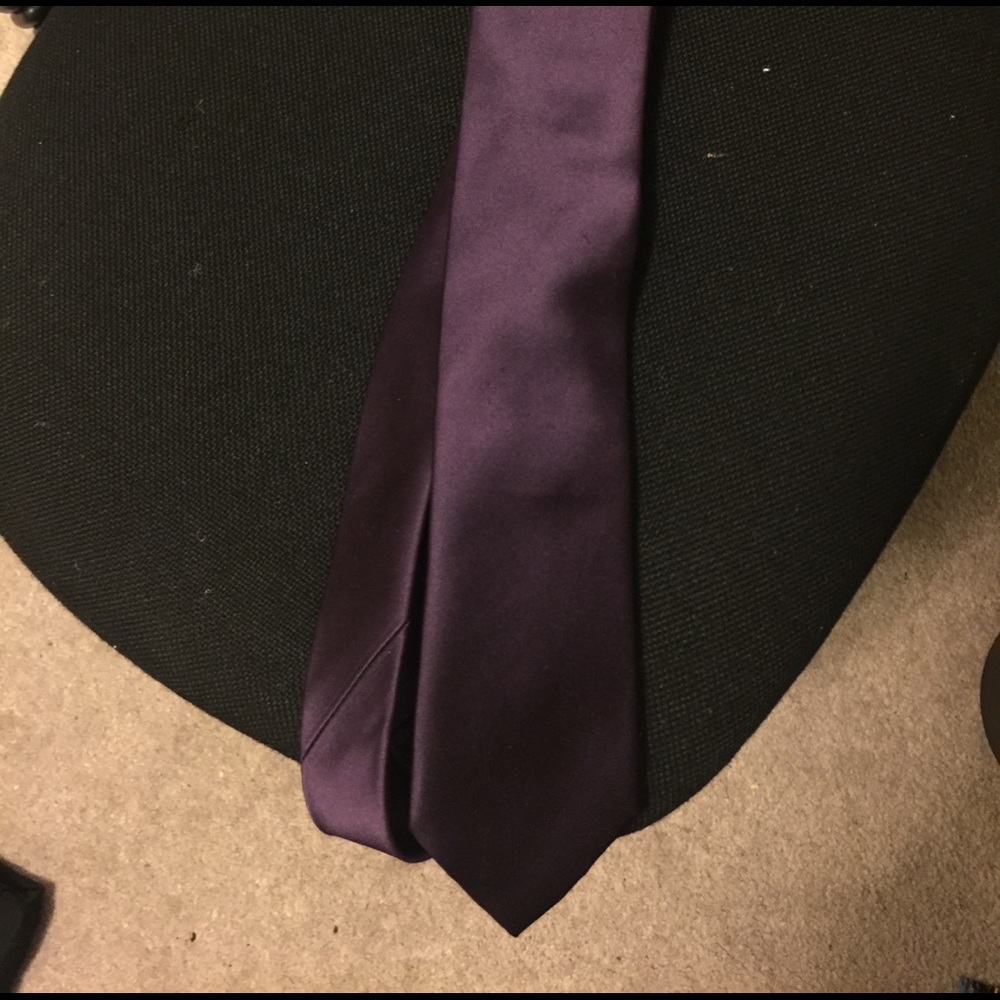 Calvin Klein Purple Tie