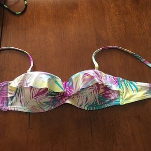 Tropical bikini top