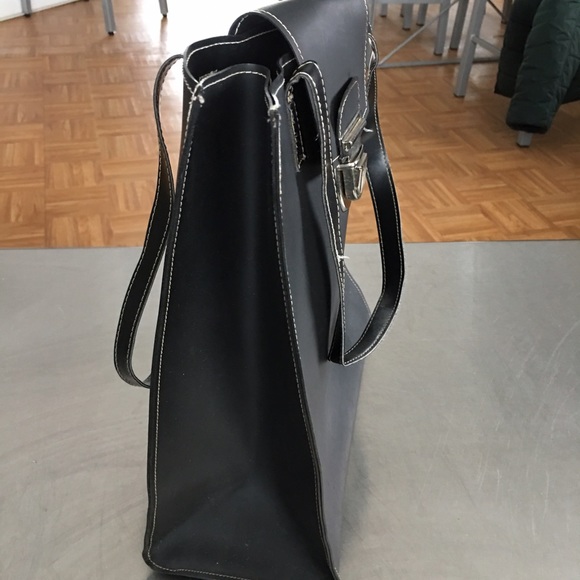 Tote/No label Chic  little bag/ Vinyl - Picture 2 of 5