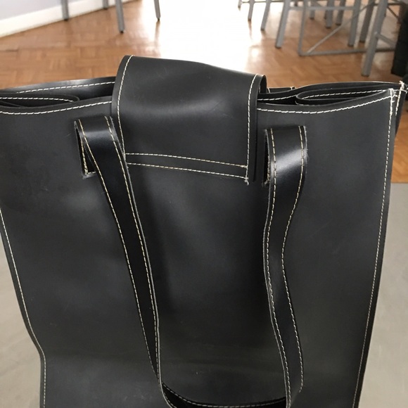 Tote/No label Chic  little bag/ Vinyl - Picture 3 of 5