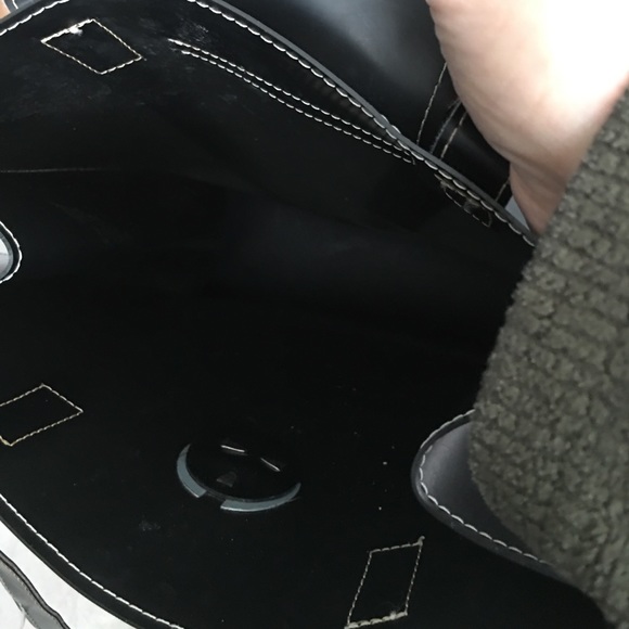 Tote/No label Chic  little bag/ Vinyl - Picture 5 of 5