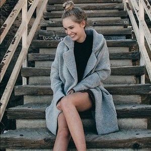 RESERVED Brandy Melville Kennedy Coat Wool
