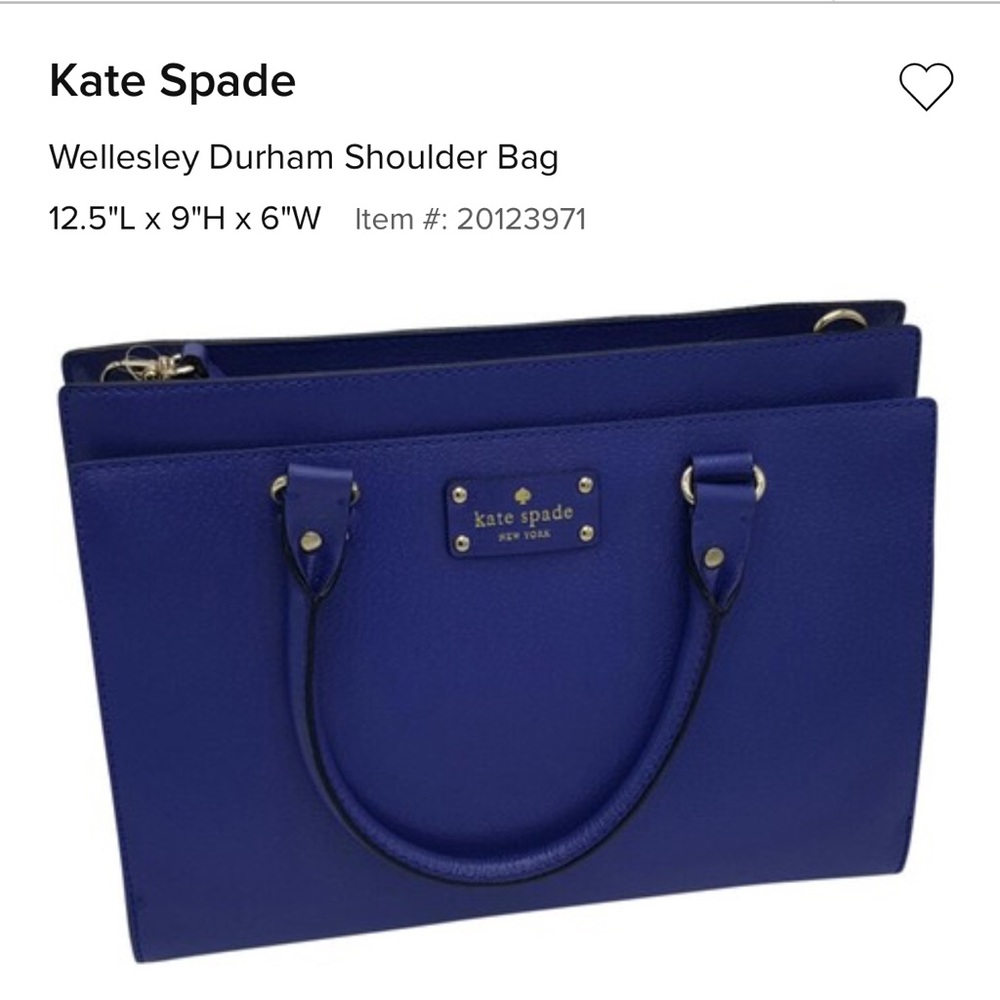Kate Spade Wellesley Durham Bag