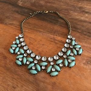 Turquoise statement necklace