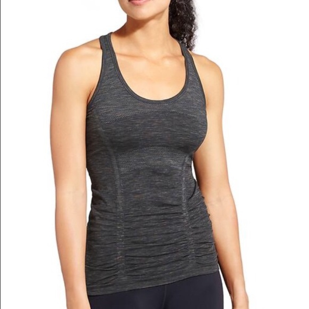 Athleta Charcoal Fast Track Tank