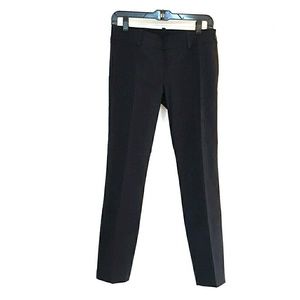 Navy straight leg pants