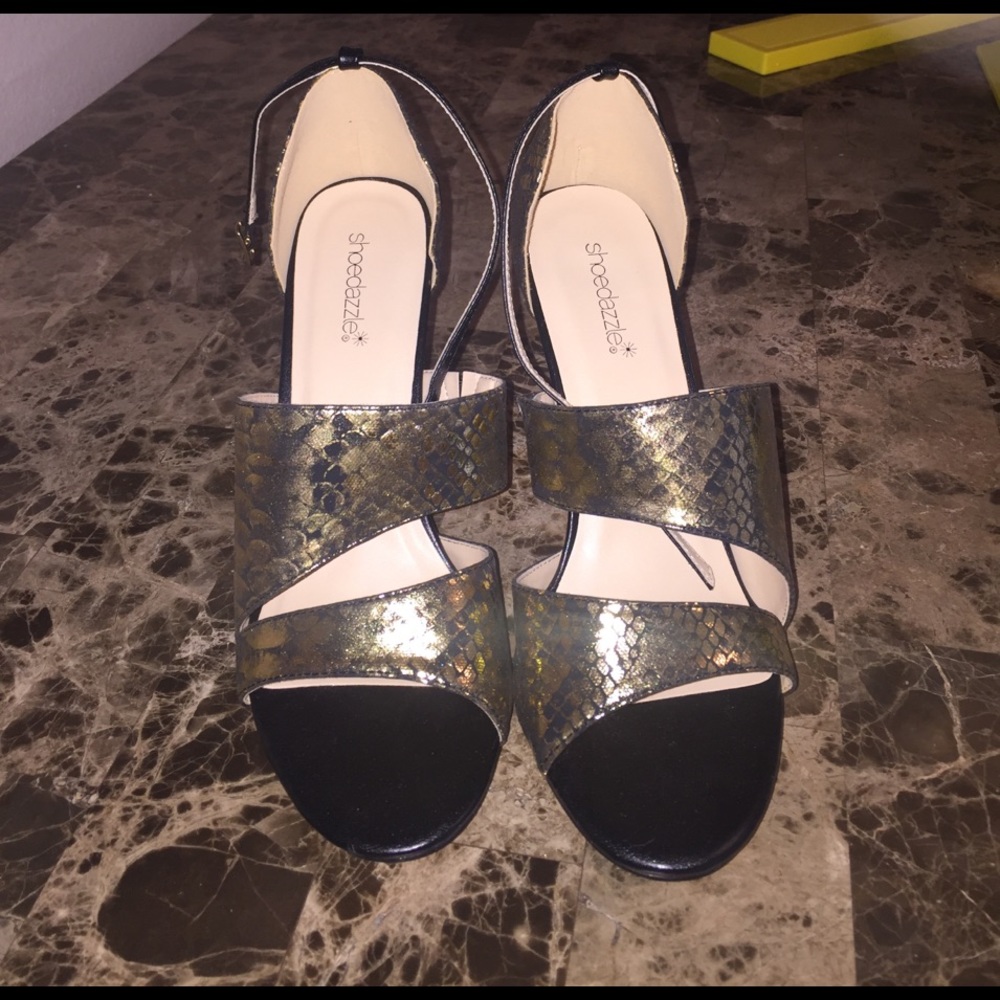 Gold and Black Snakeprint - AnnaKay