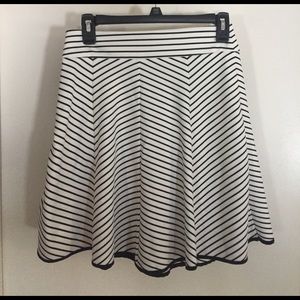 Striped skirt