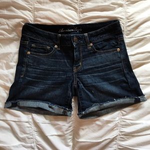 American eagle denim shorts