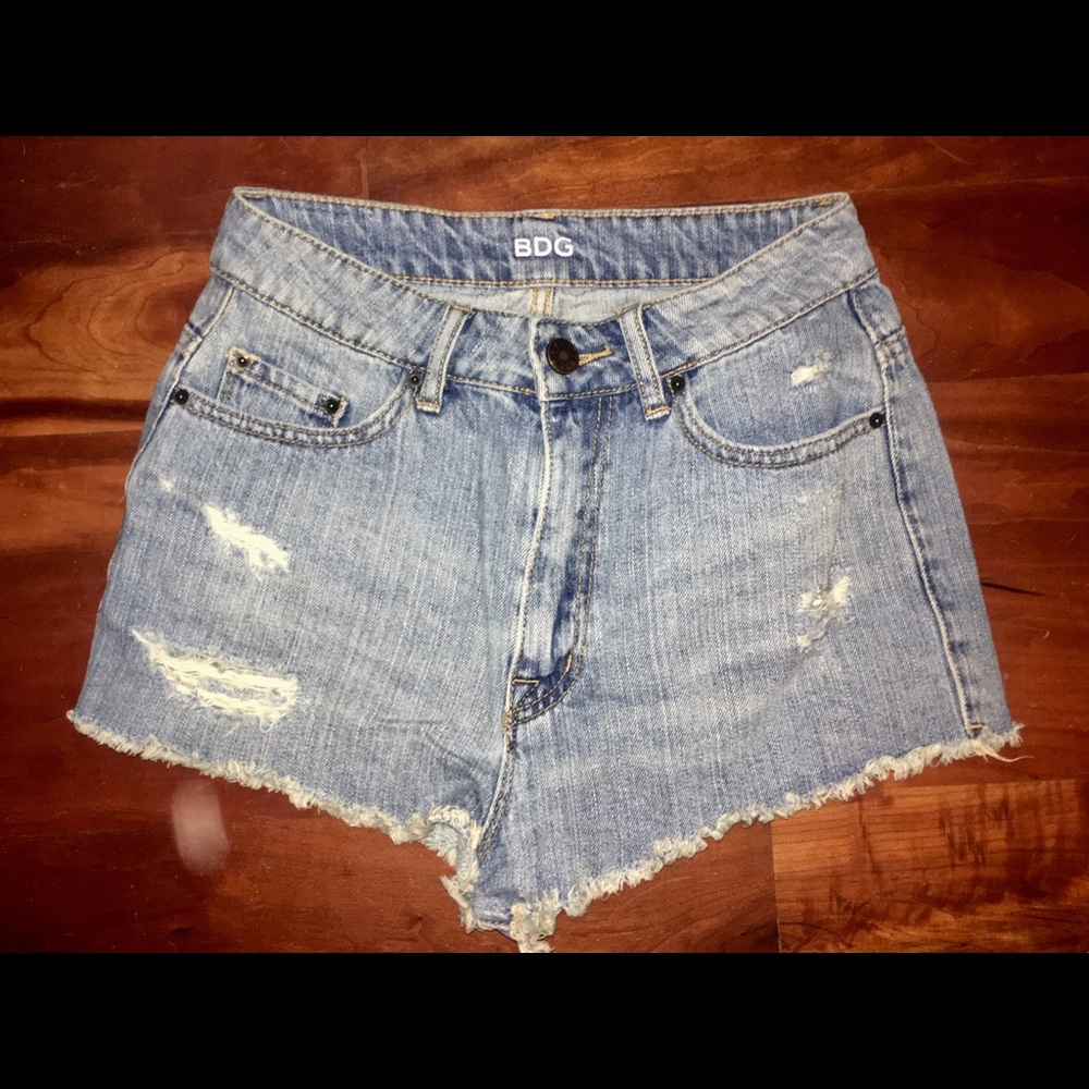 SOLD! BDG (Urban Outfitters) Hi Rise cheeky Shorts