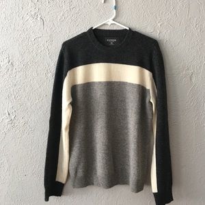 Mens lamb wool sweater