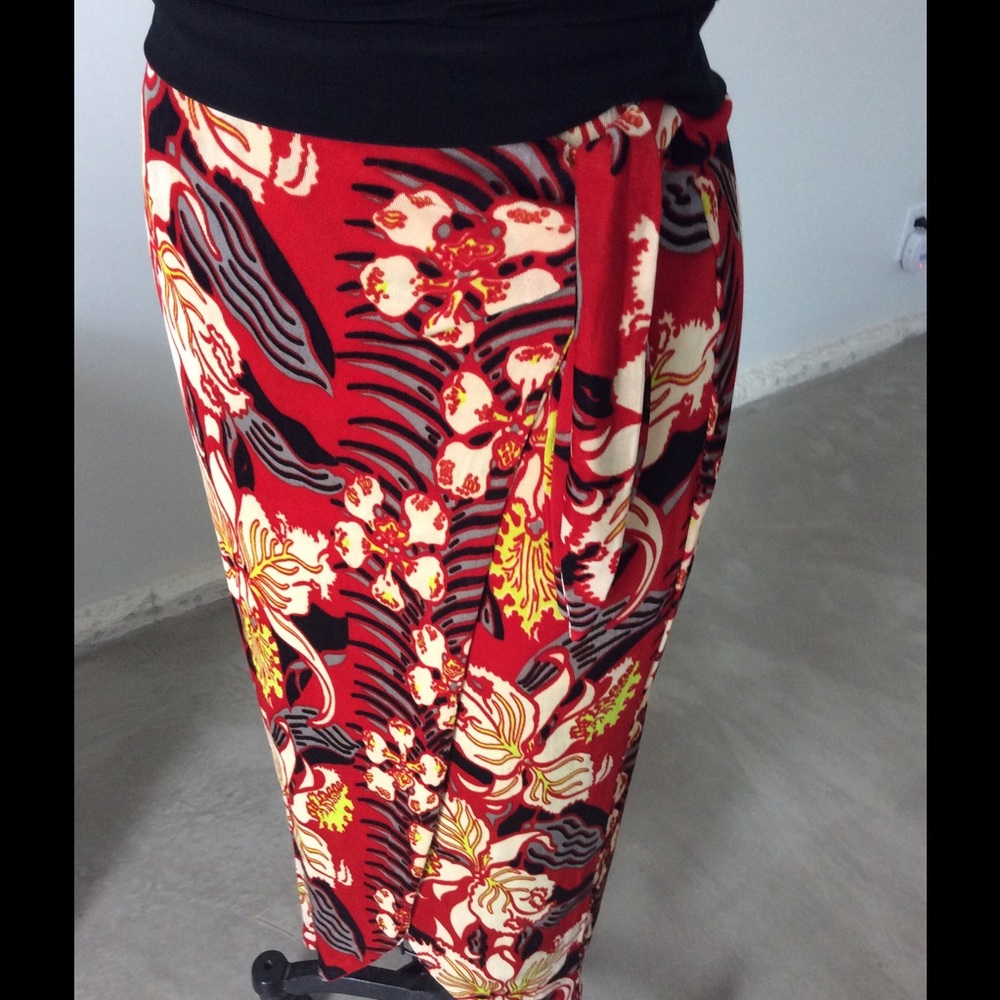 REDUCED!Vintage BETSEY Johnson Hawaiian  skirt - Picture 3 of 4