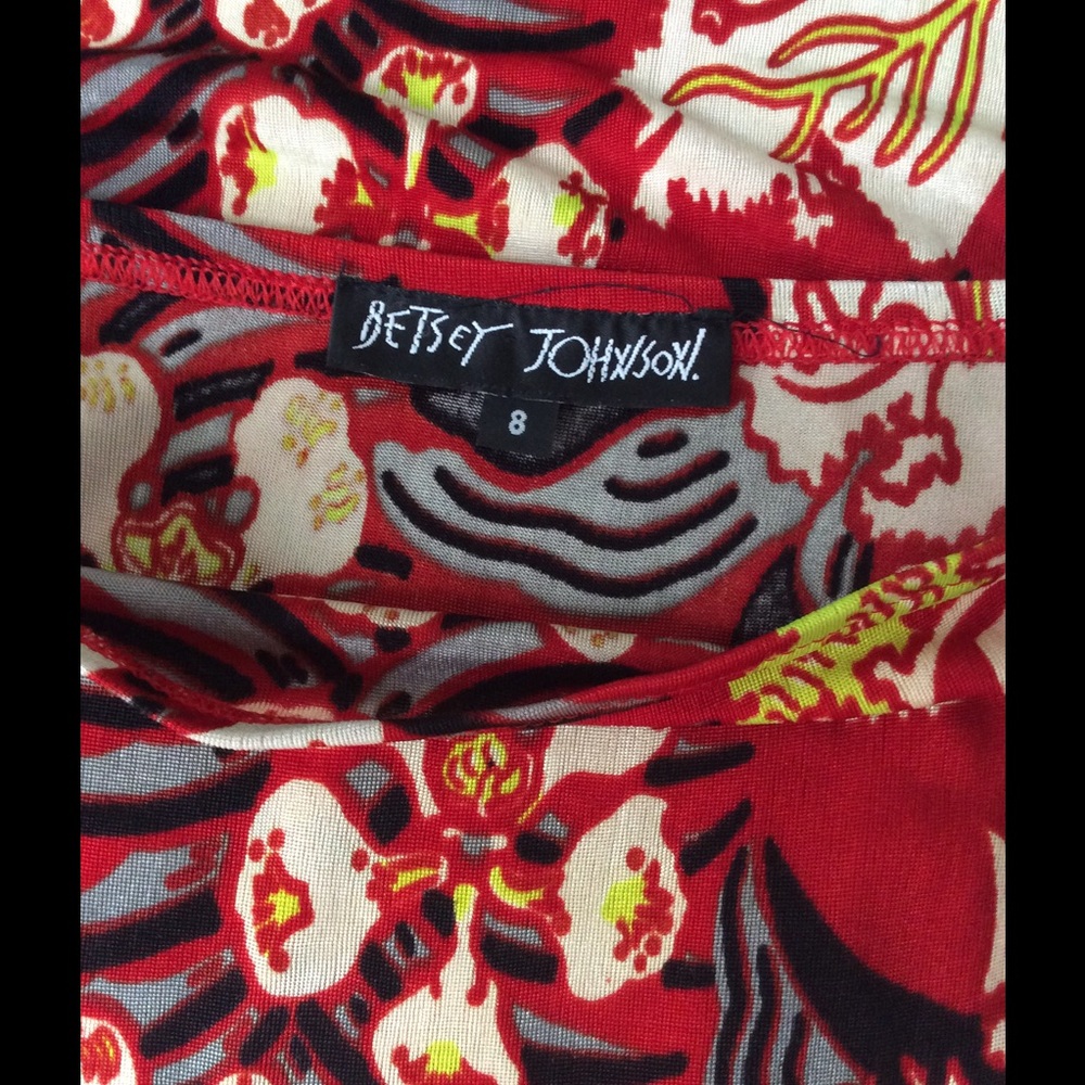 REDUCED!Vintage BETSEY Johnson Hawaiian  skirt - Picture 4 of 4
