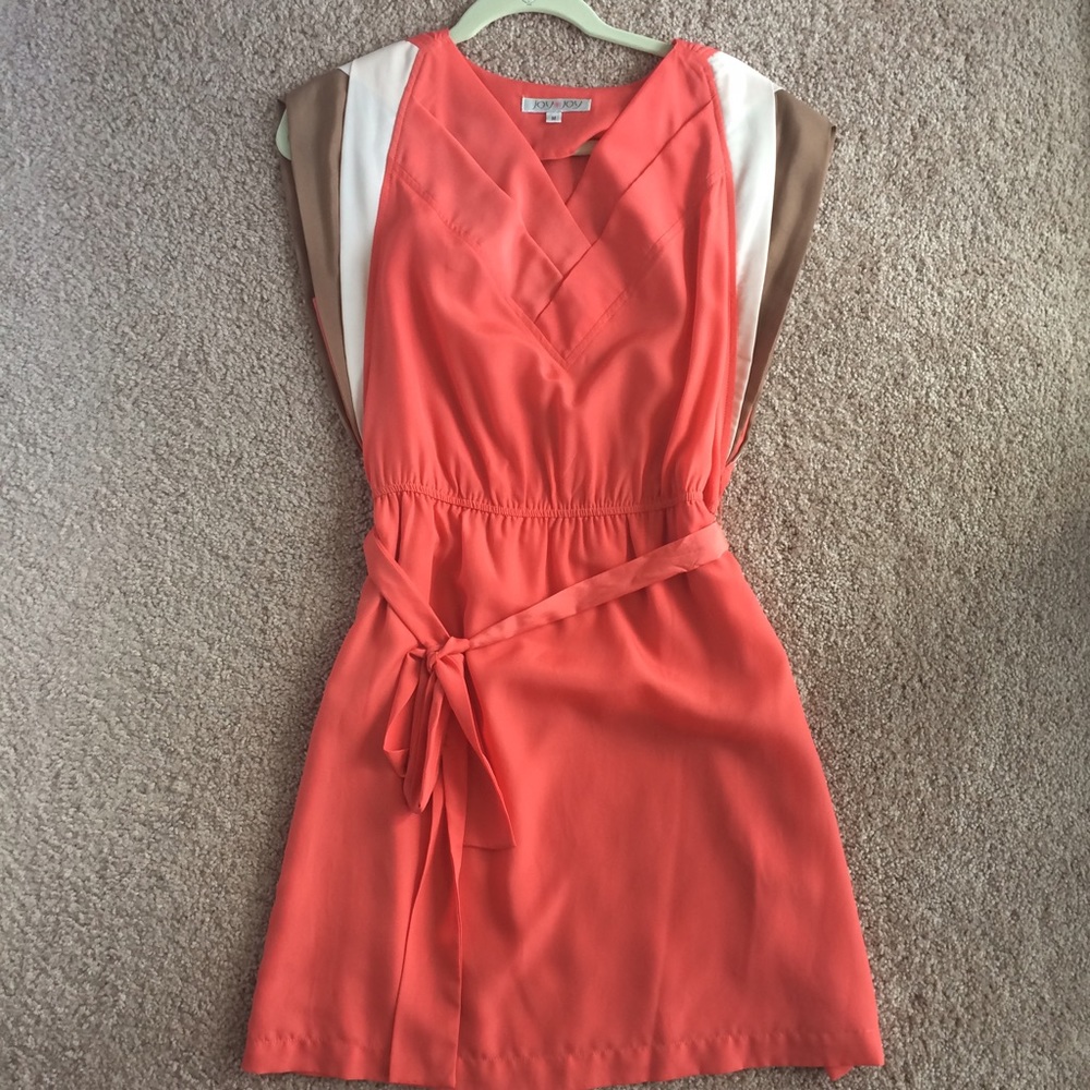 Boutique Coral Dress