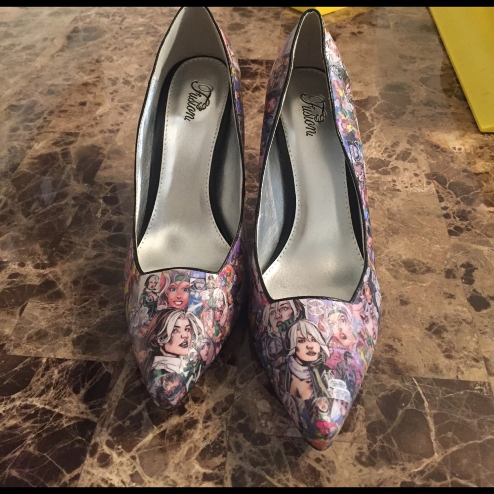 Custom Rogue from Xmen heels