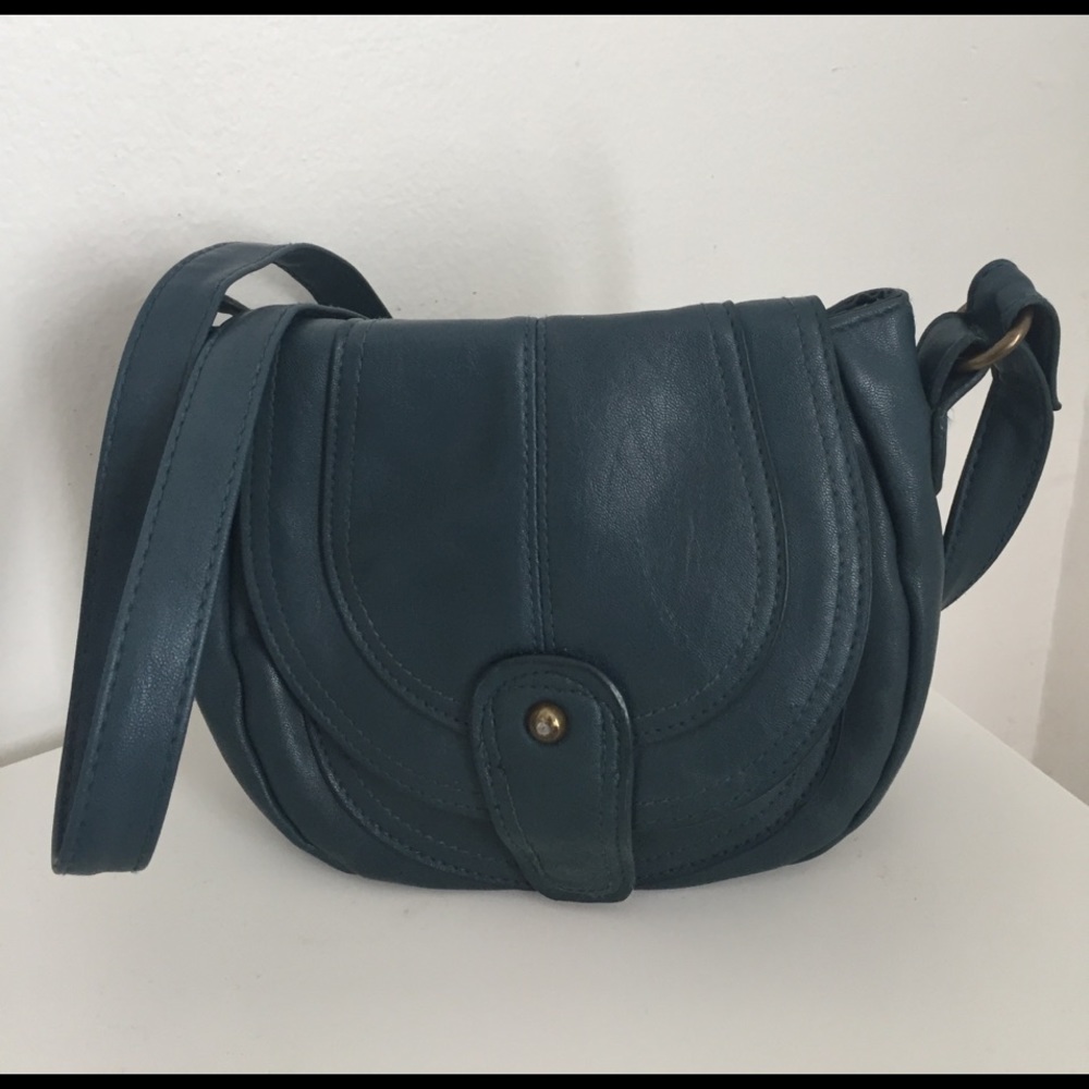 Blue cross body