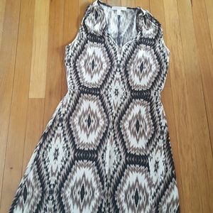 Ikat print maxi