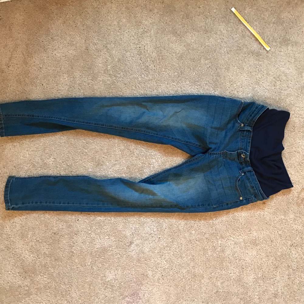 Asos skinny maternity jeans
