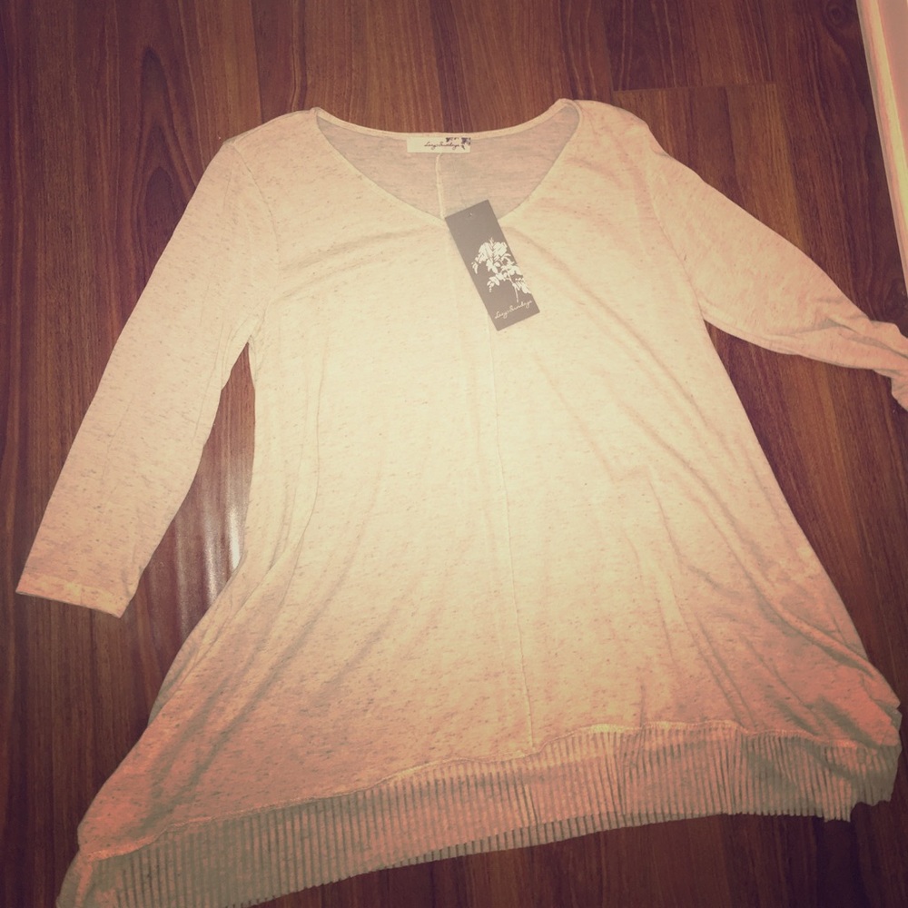 NWT Camel colored Loose shirt!