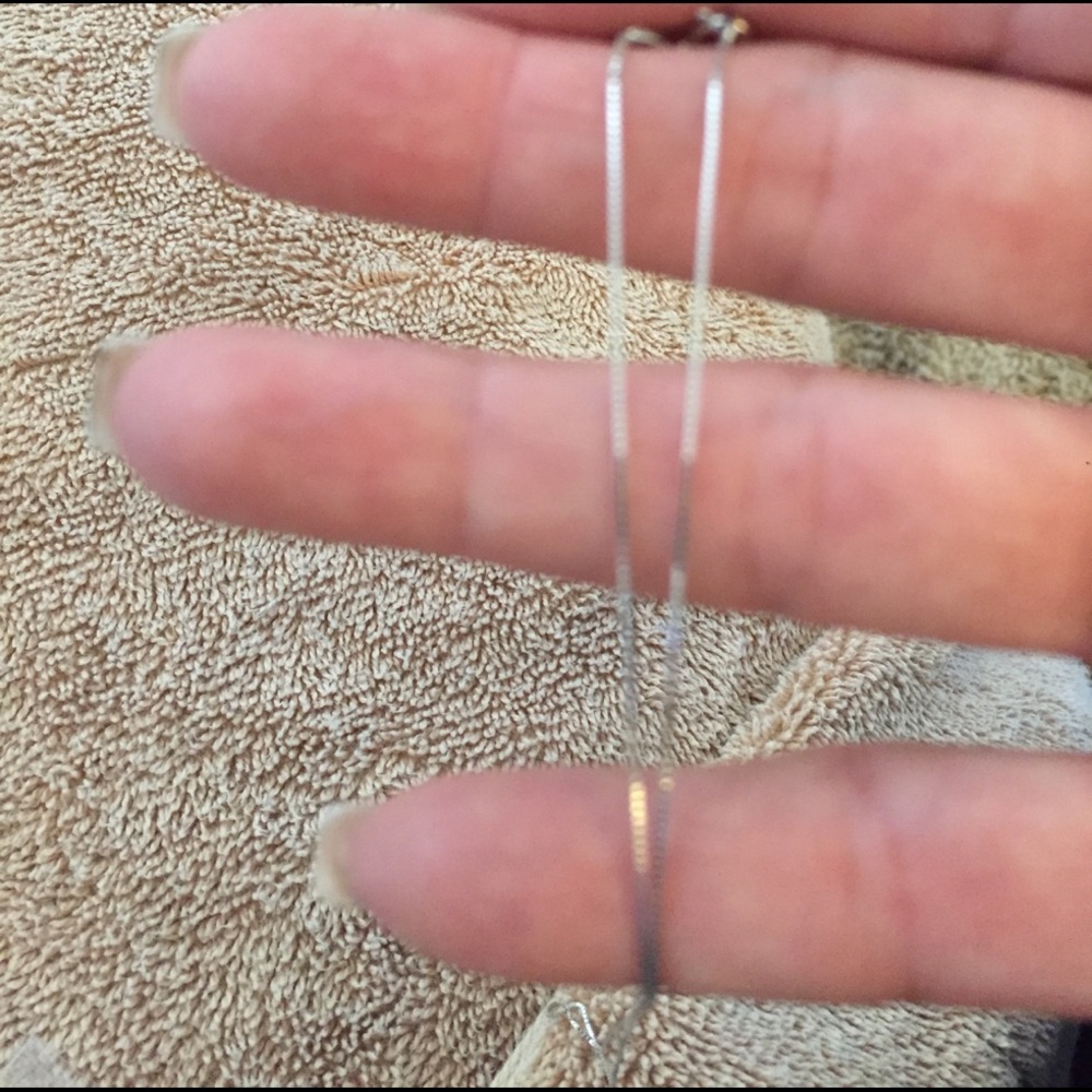 Tiny box chain 925 sterling