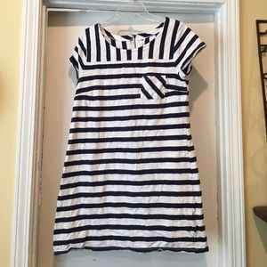 Old Navy navy/white striped dress Old Navy navy/white striped dress