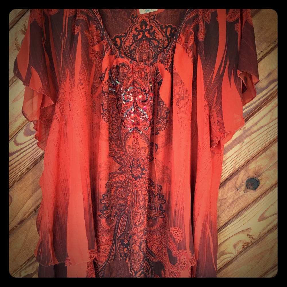 Cato Top 22/24W Beautiful silky top