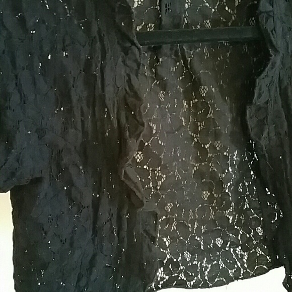 Black cropped jacket forever 21 - Picture 2 of 3