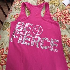 Zumba fitness "Be Fierce" tank
