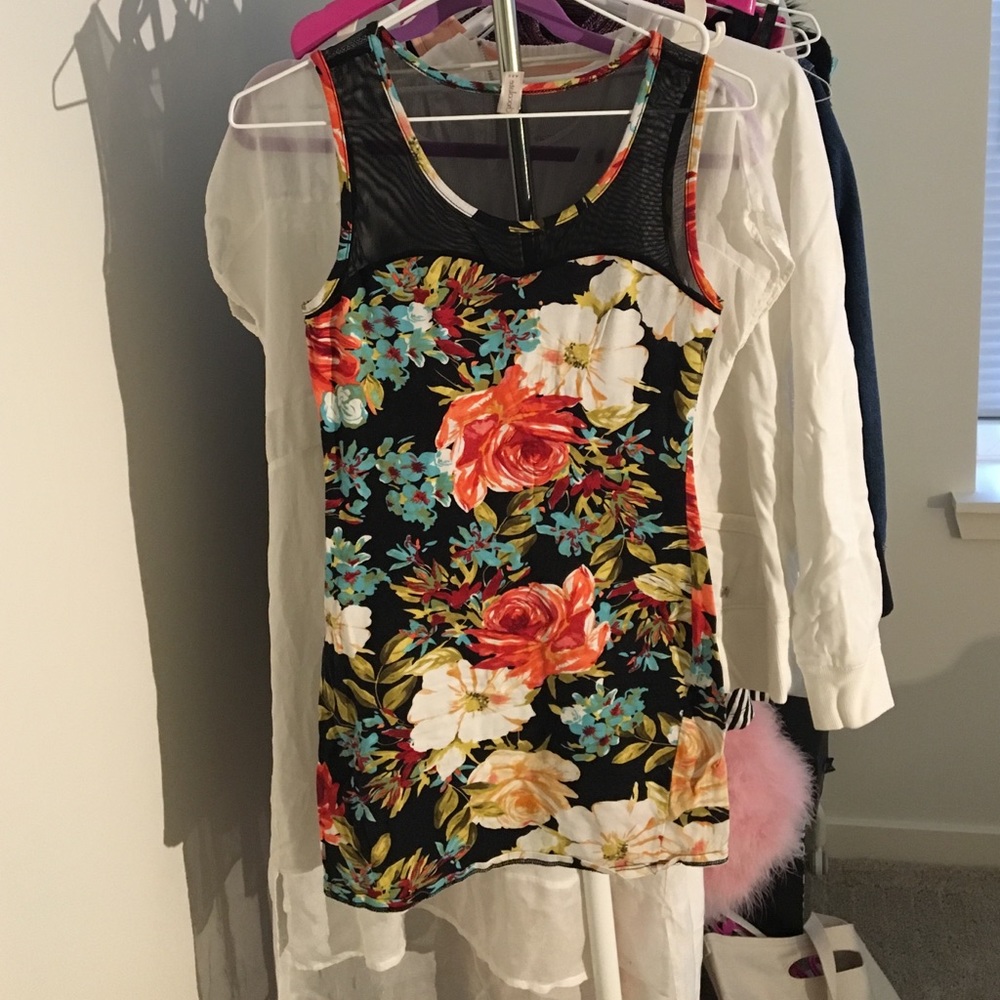 Beautiful floral print dress