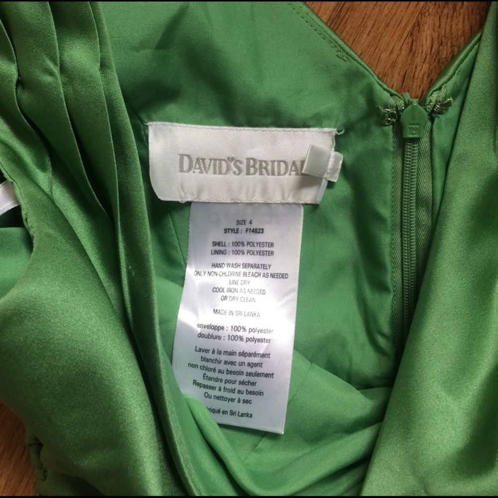 David's Bridal bridesmaid dress - Picture 3 of 5