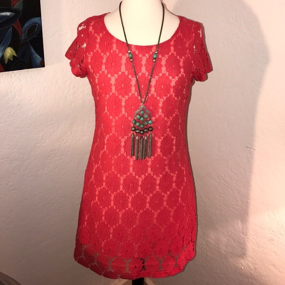 Lace Mini Dress