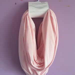 Baby Pink Infinity Scarf