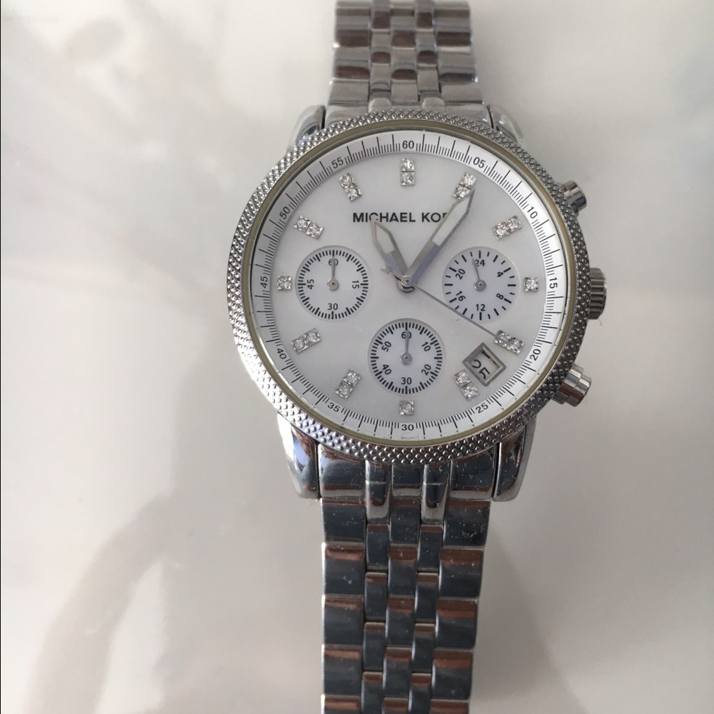 Michael Kors silver watch