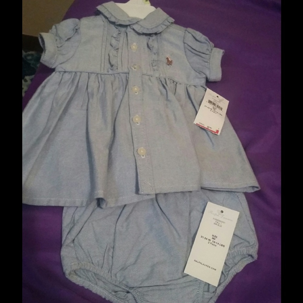Infant Baby Girl Ralph Lauren Dress