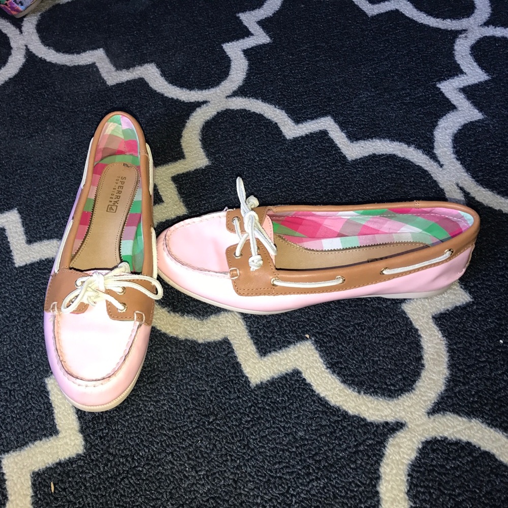 Pink Sperry's