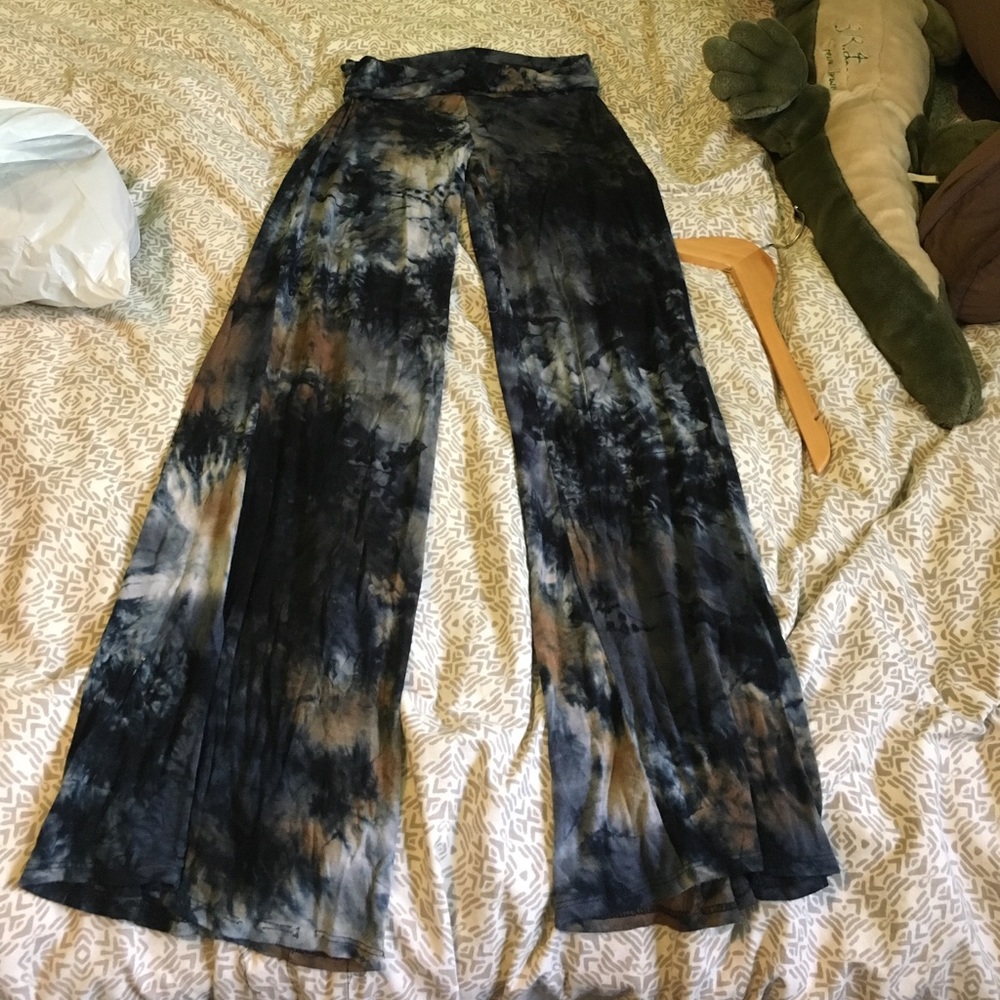 Tie die hippie/ yoga pants