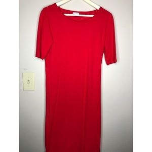 Julia Red dress Size Medium
