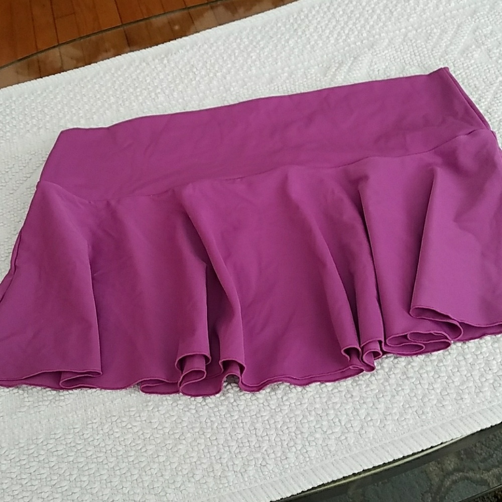 Victoria's Secret Purple Cover Up Skirt Nwot Sz XL