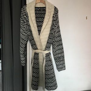 7 For all Mankind wrap sweater