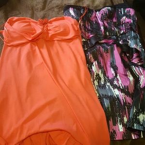 2 brand new dresses great for prom or for fun