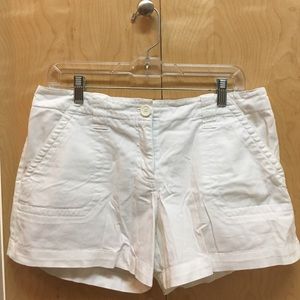 Cute white chino shorts