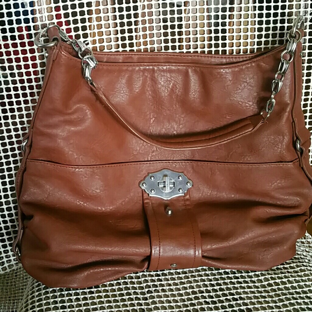 Jessica Simpson Hobo Purse-Brown