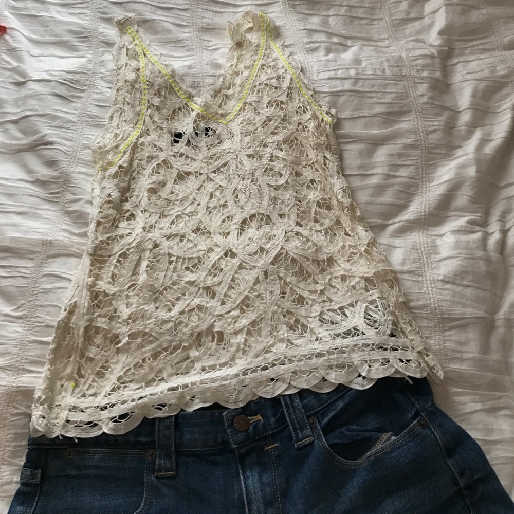 Lace tank