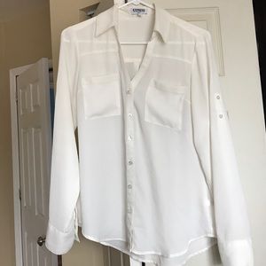 Express Portofino Slim Fit Work Shirt