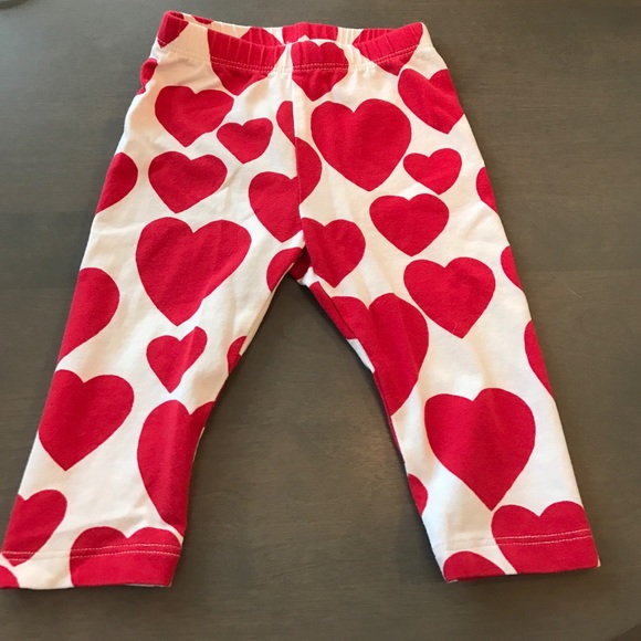 baby heart leggings