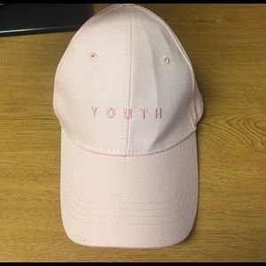 Light pink YOUTH baseball cap