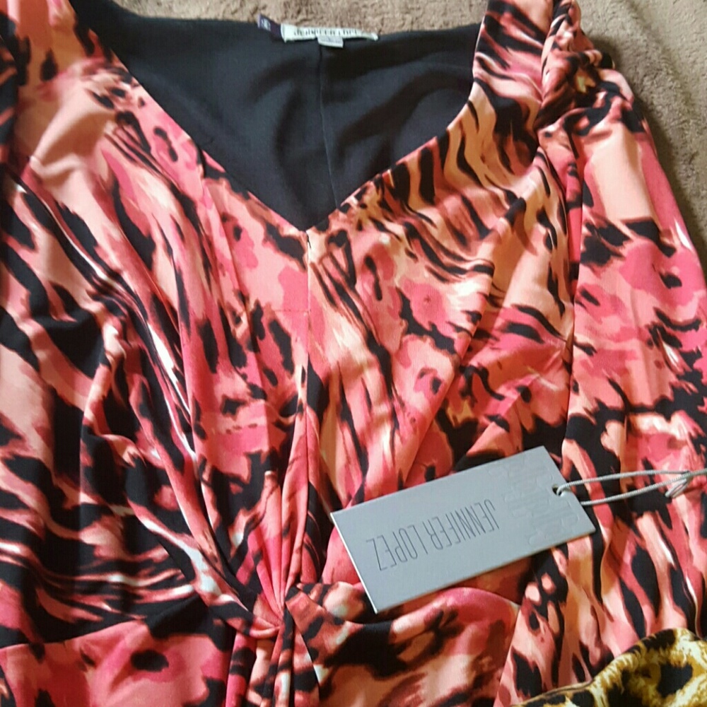 1 Jennifer Lopez dress animal print