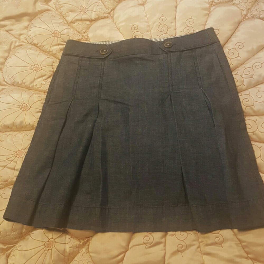 Jcrew Denim Skirt 8