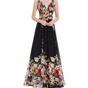 Every pretty prom floral dress